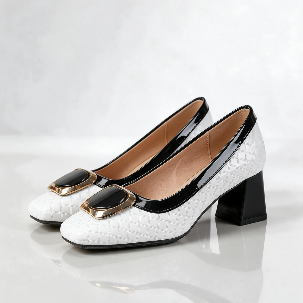 Boulevard Gloss Square Heels