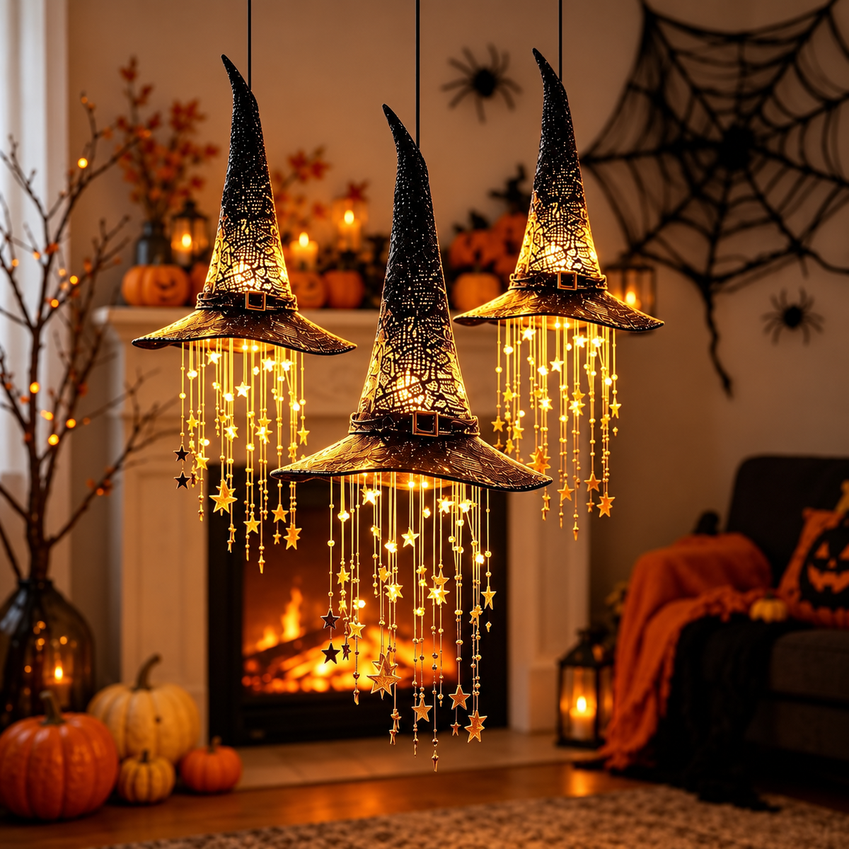 Spellbound Witch Hat Floating Light