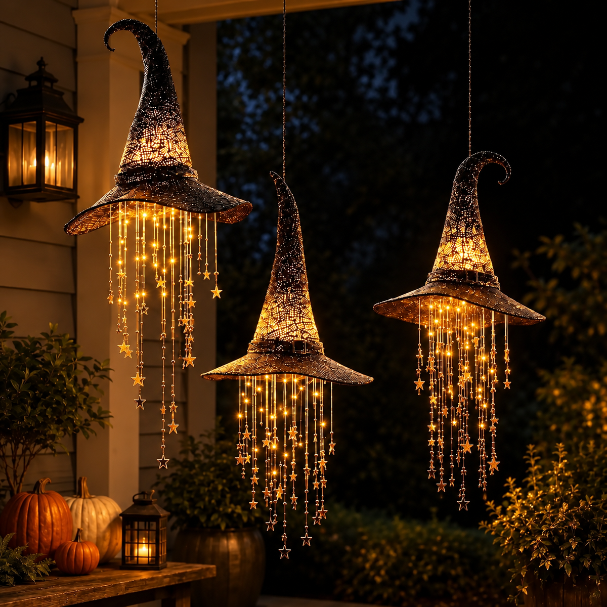Spellbound Witch Hat Floating Light