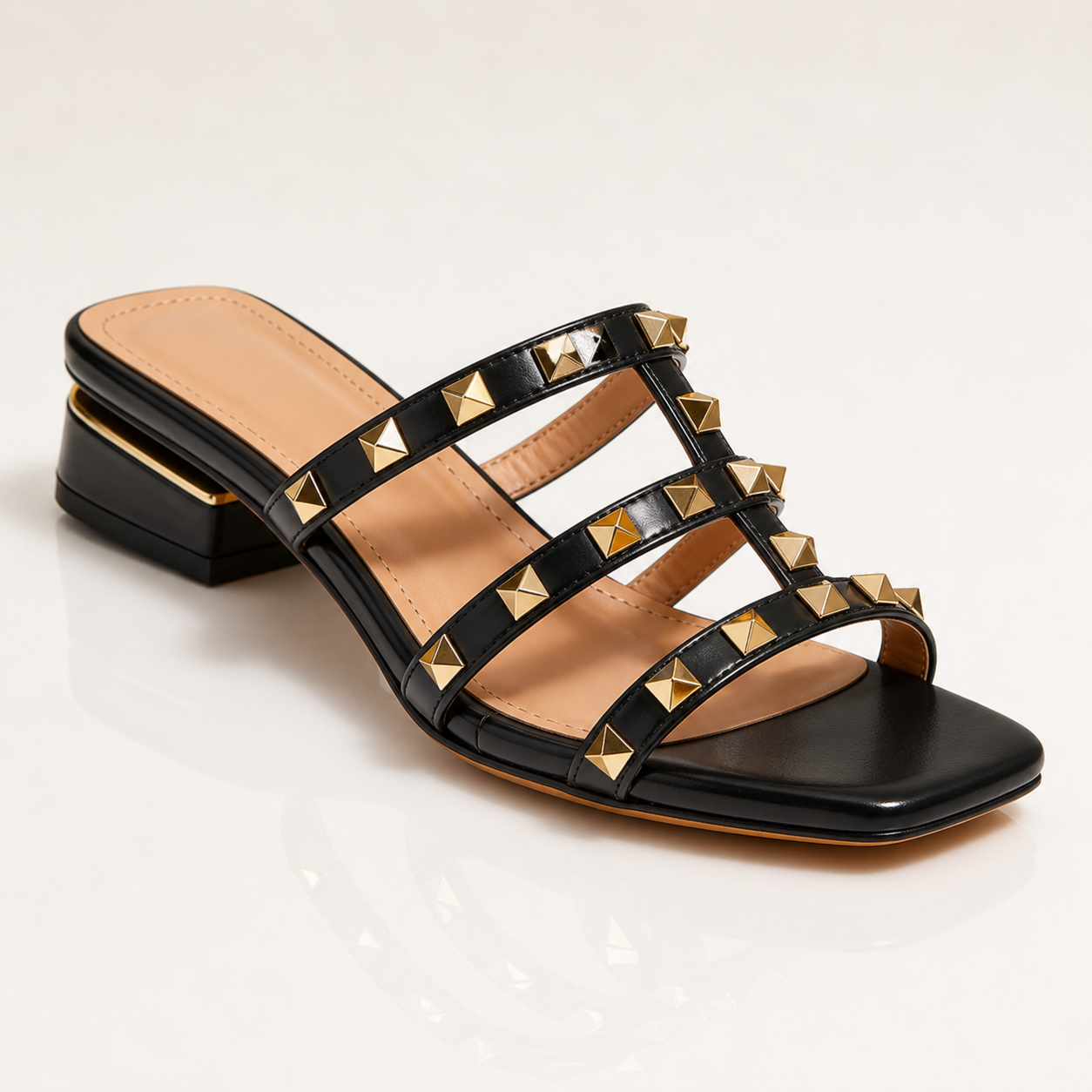 Apex Studded Mule
