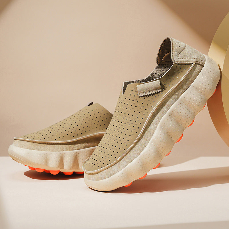 Vanilla Bean Cushion Slip-Ons