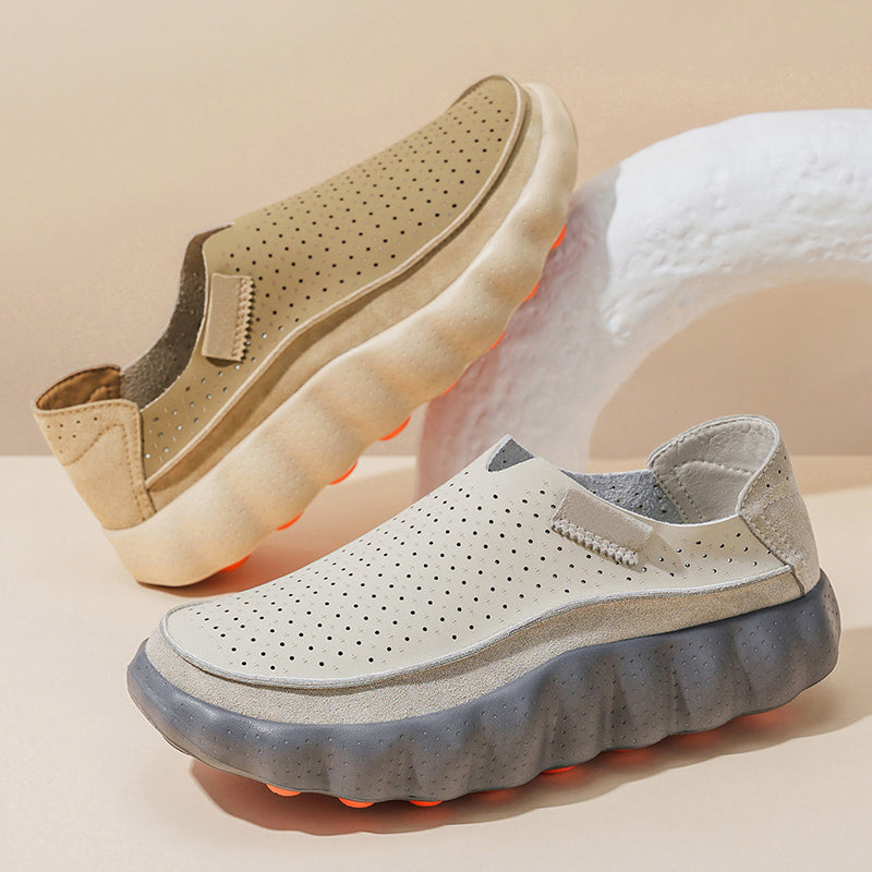 Vanilla Bean Cushion Slip-Ons