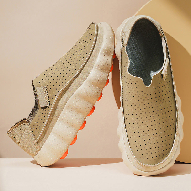 Vanilla Bean Cushion Slip-Ons