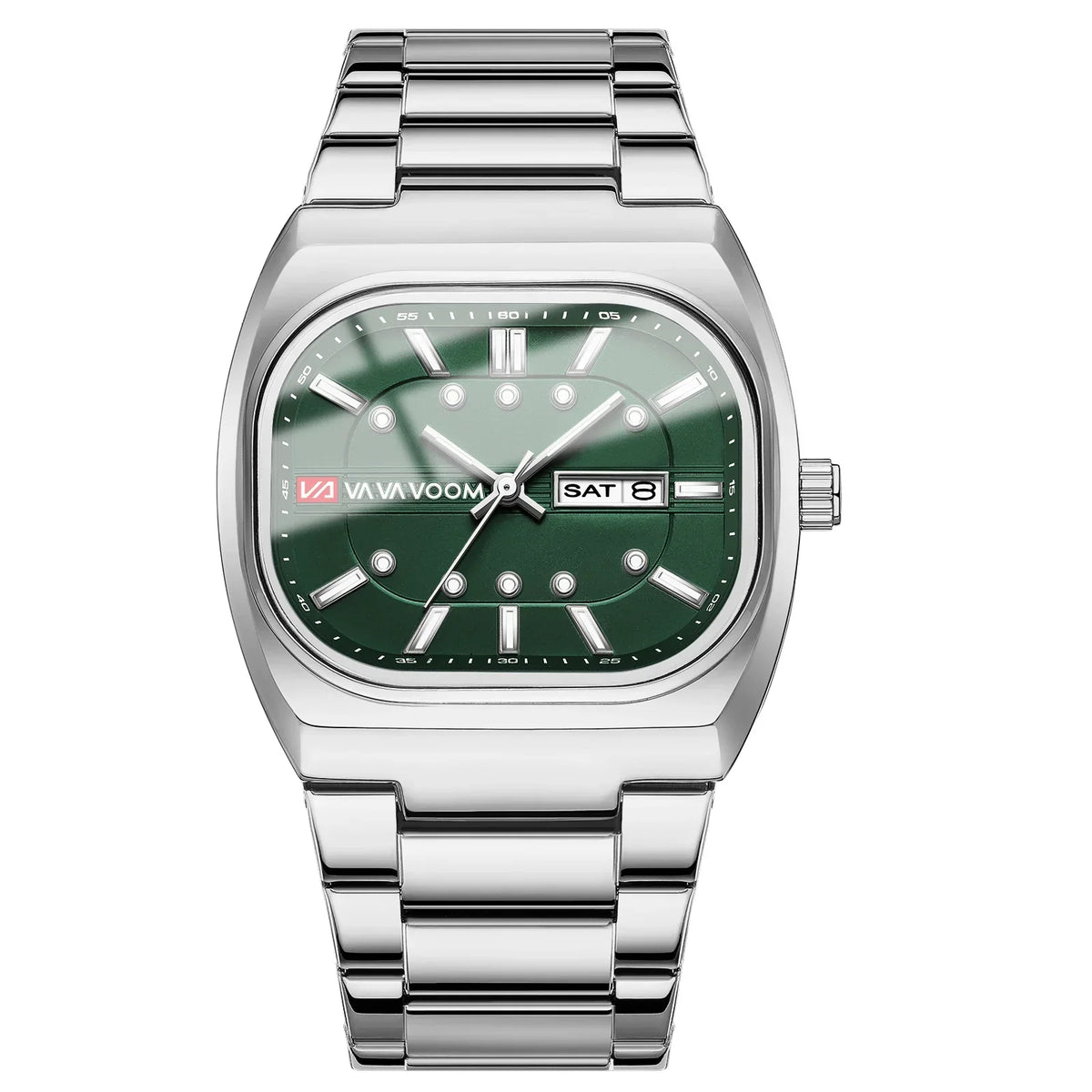 Robotto Calendar Steel Watch