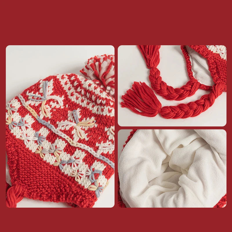 Nordic Knit Trapper Hat