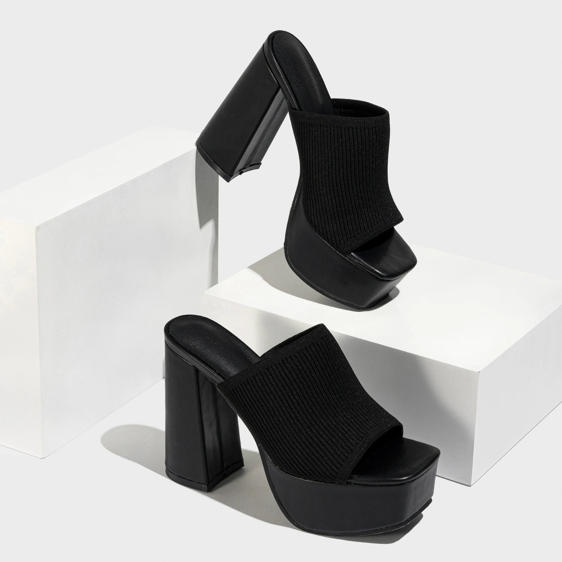 AVA Block Heels