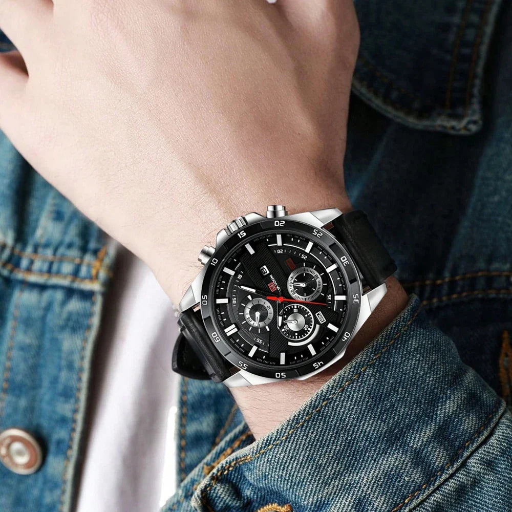Aprila Leather Quartz Watch
