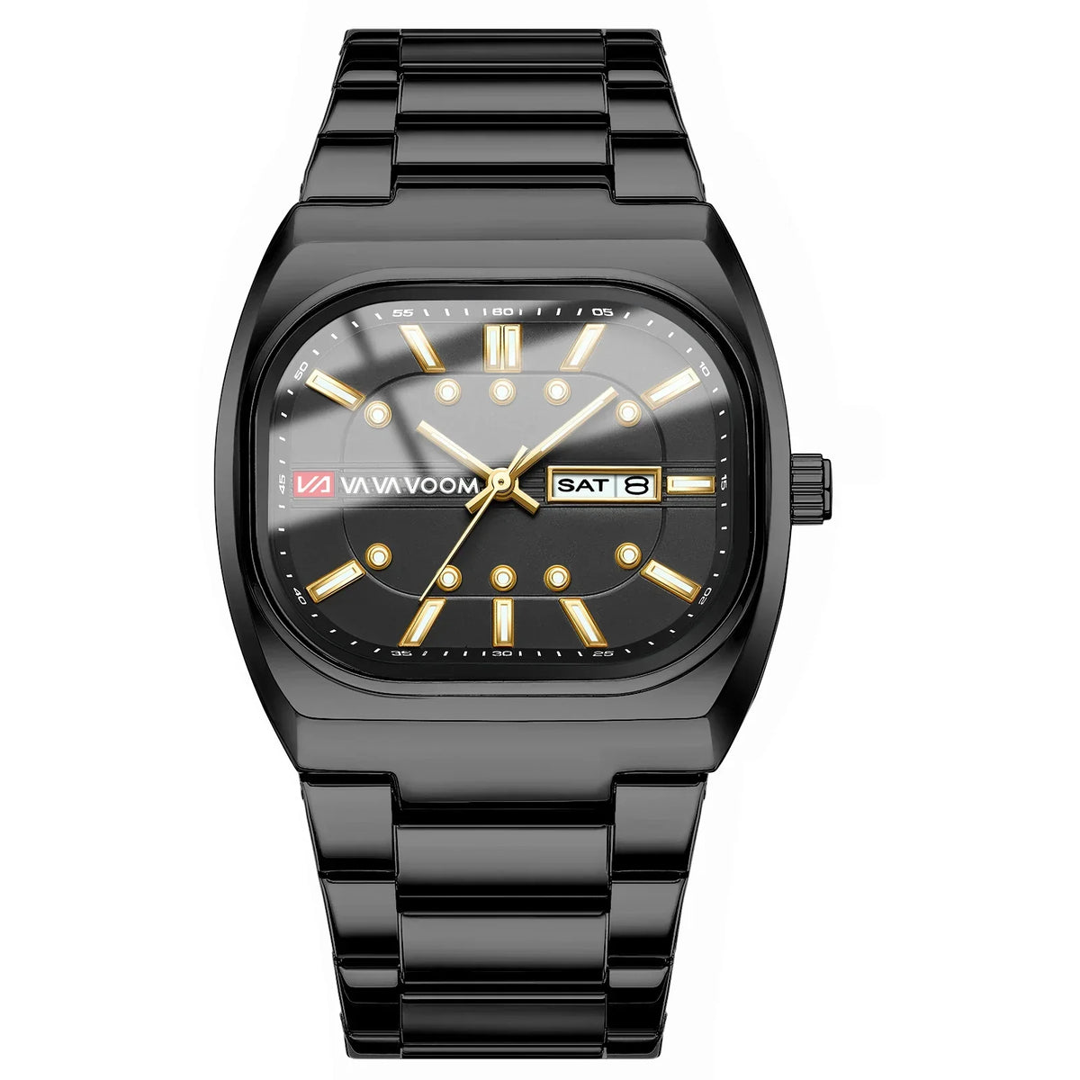 Robotto Calendar Steel Watch