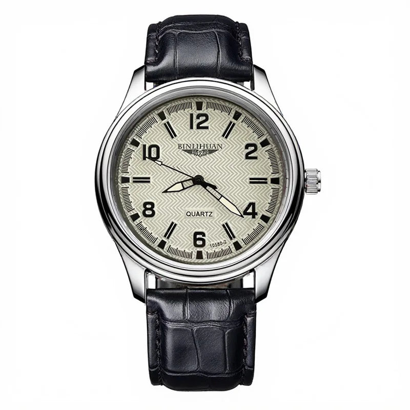 Regent Minimalist Leather Watch