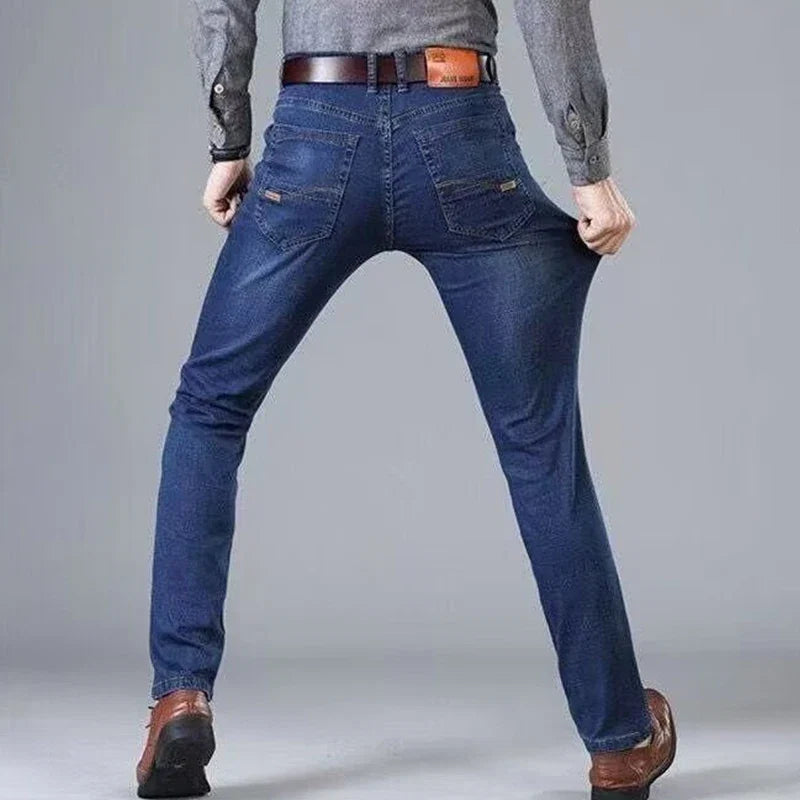 Palermo Straight-Cut Stretch Jeans