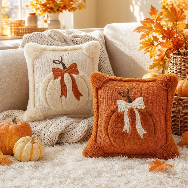 Enchanted Harvest Bow Cushion
