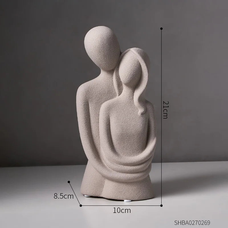 Eternal Embrace Ceramic Decor