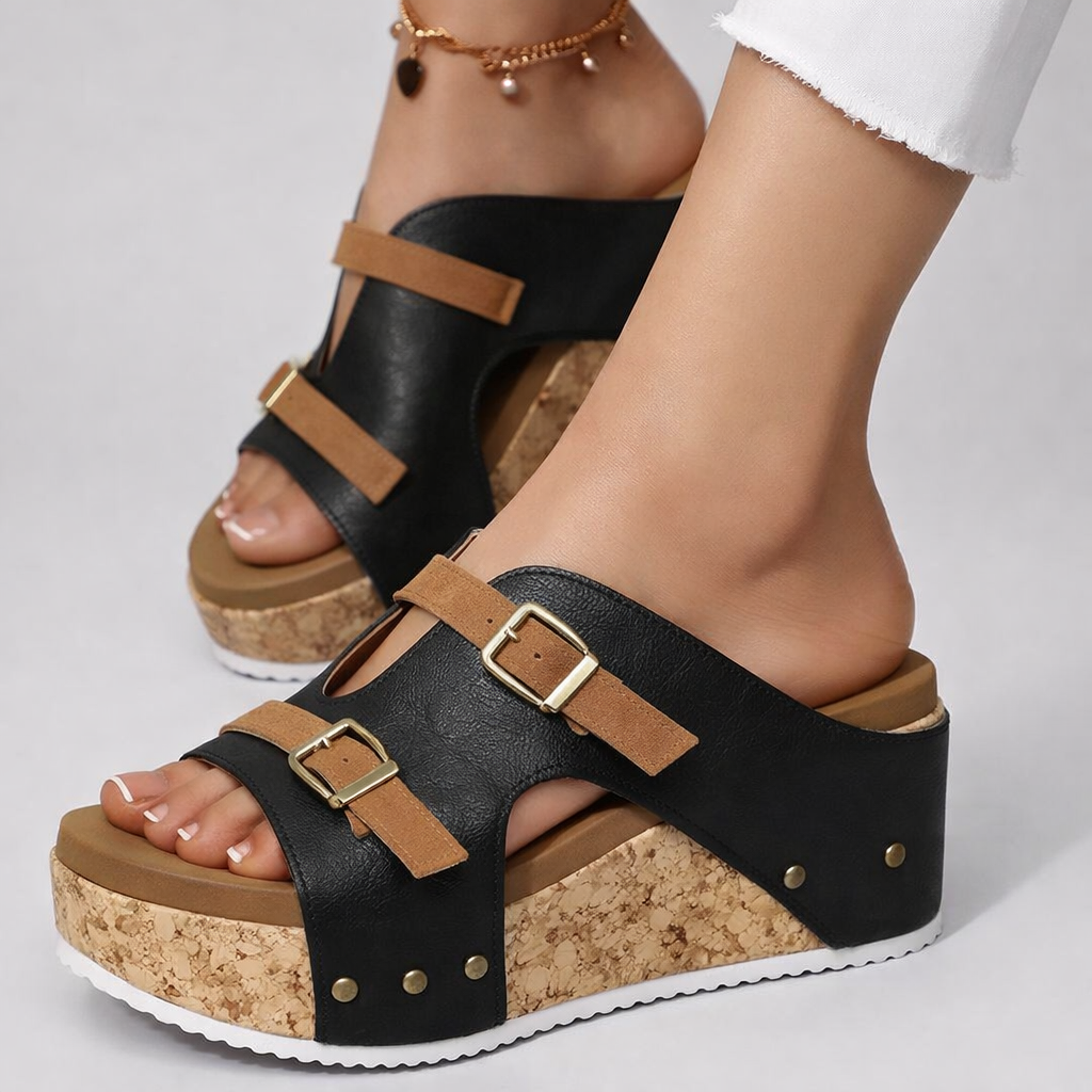 Capri Leather Platform