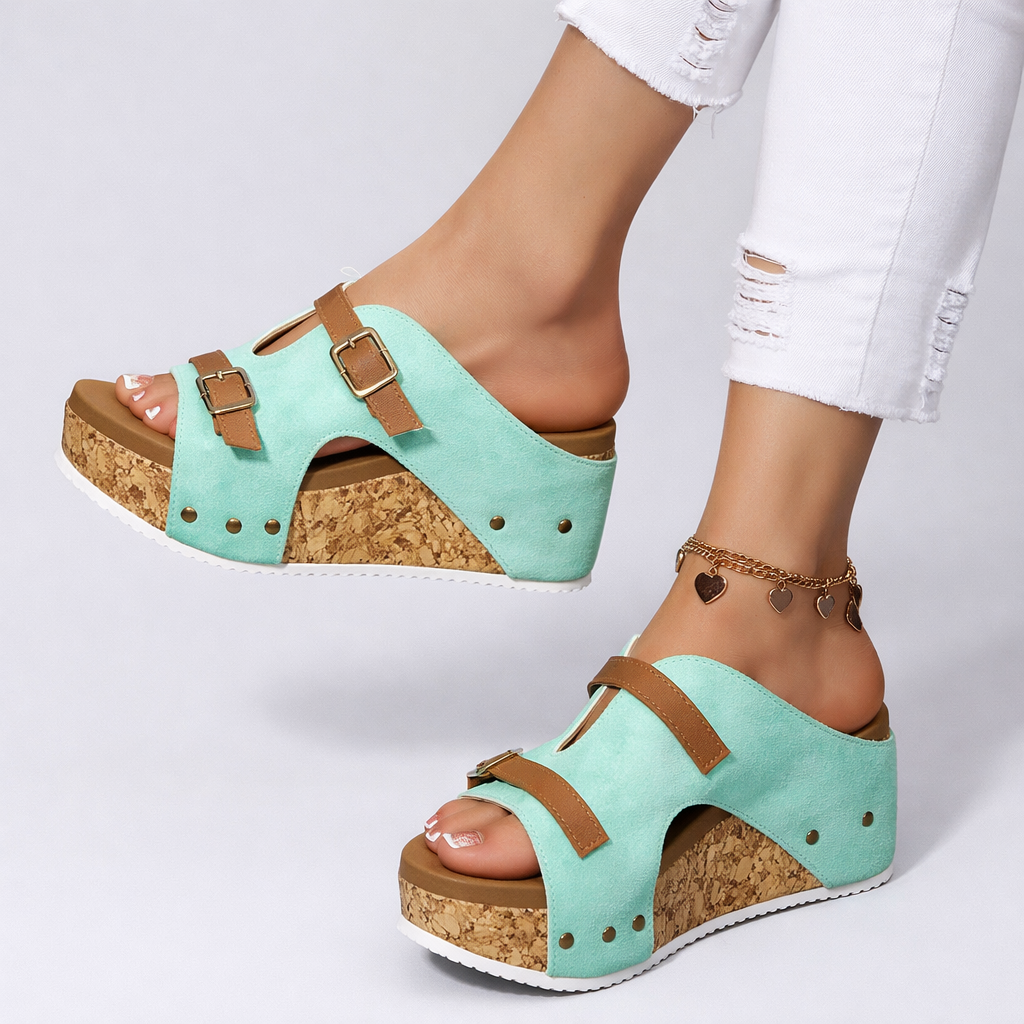 Capri Leather Platform