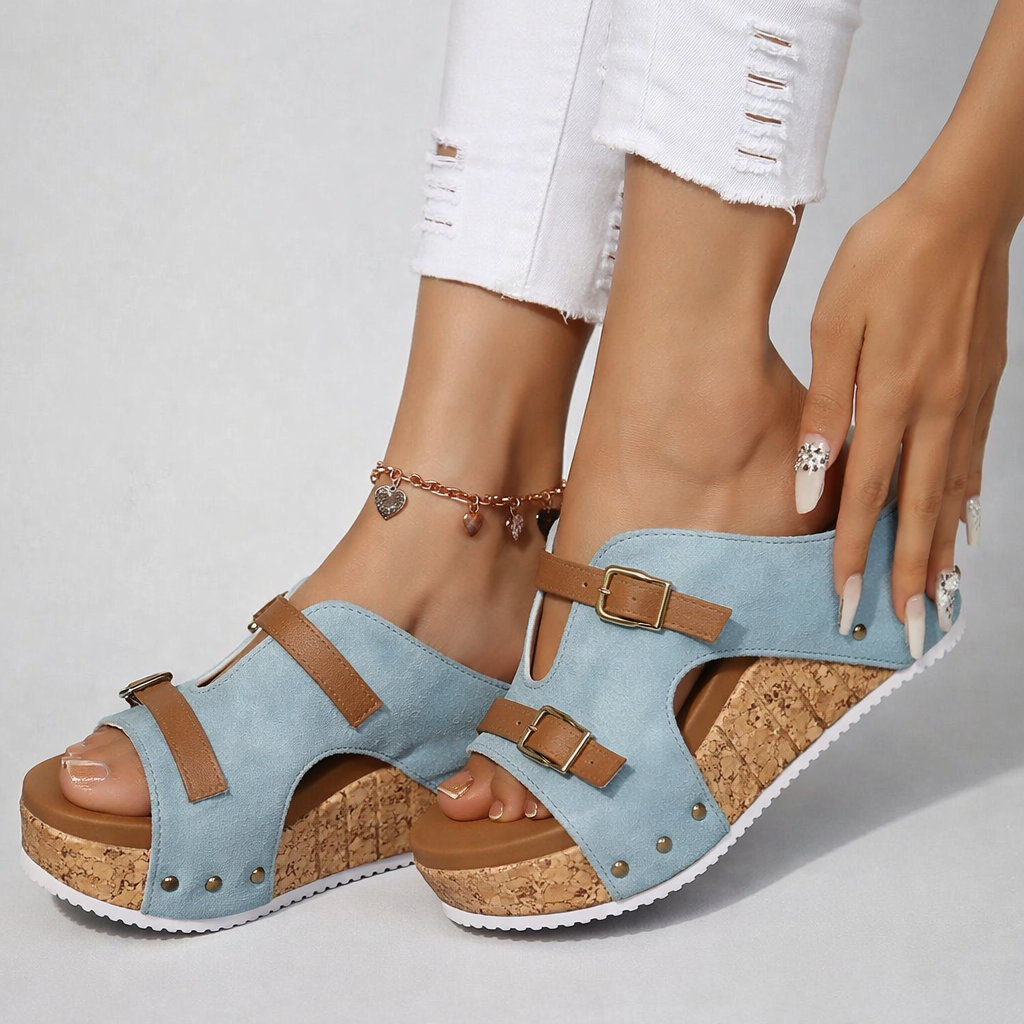 Capri Leather Platform