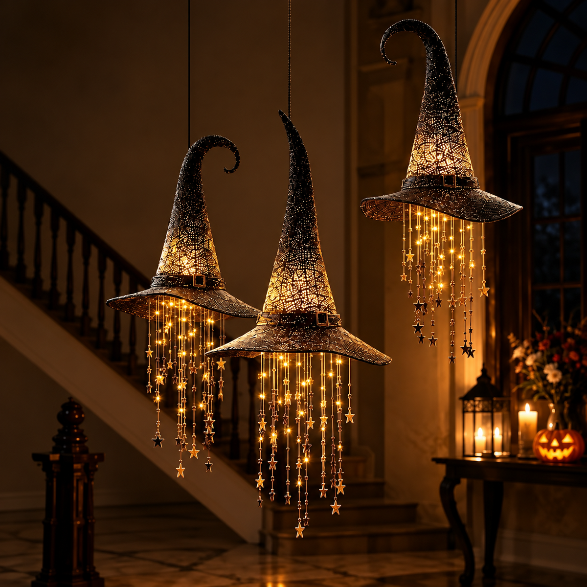 Spellbound Witch Hat Floating Light