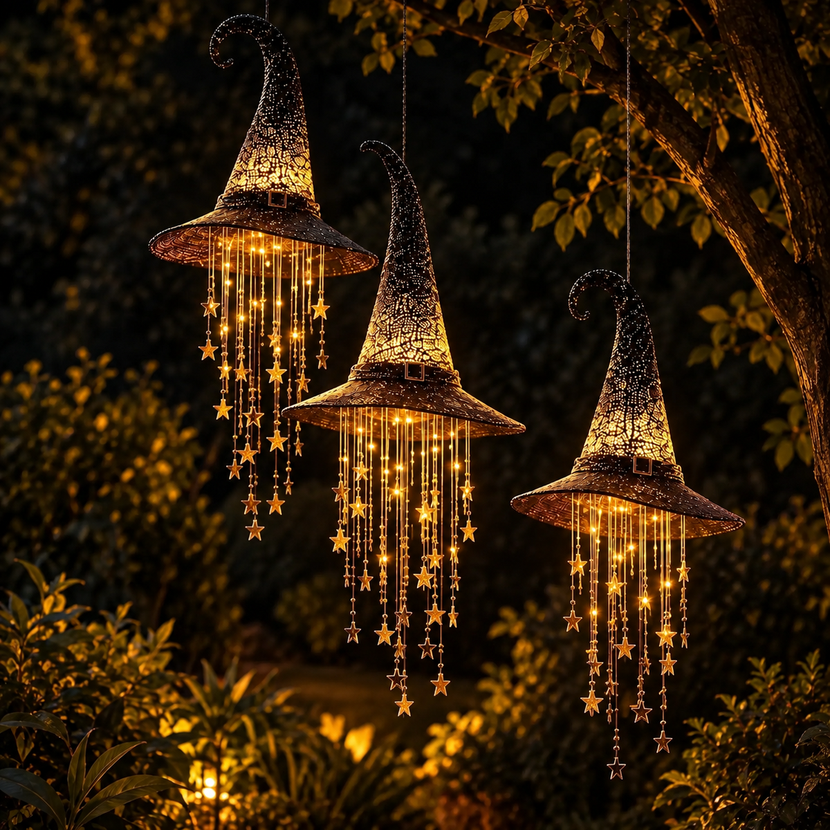 Spellbound Witch Hat Floating Light