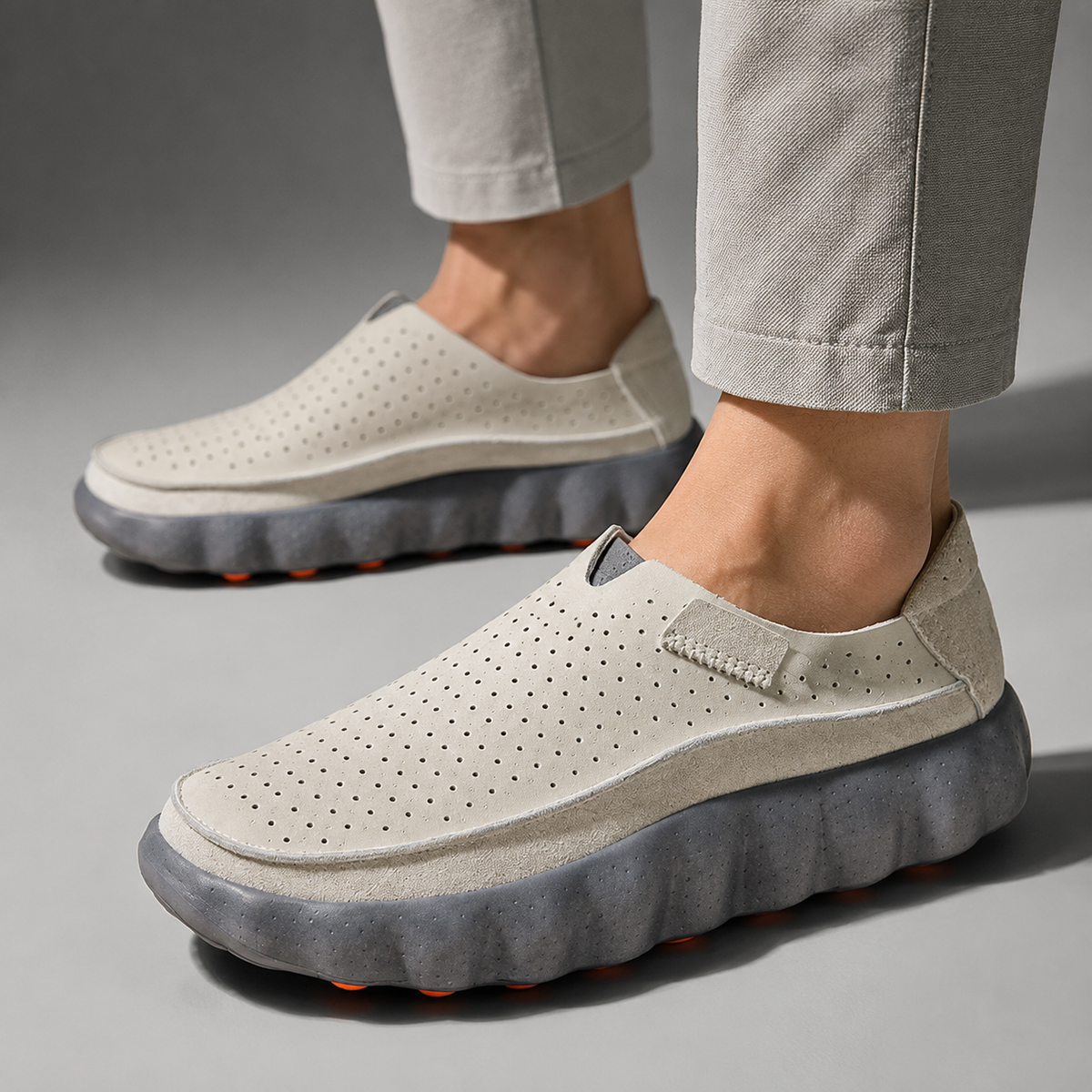 Vanilla Bean Cushion Slip-Ons