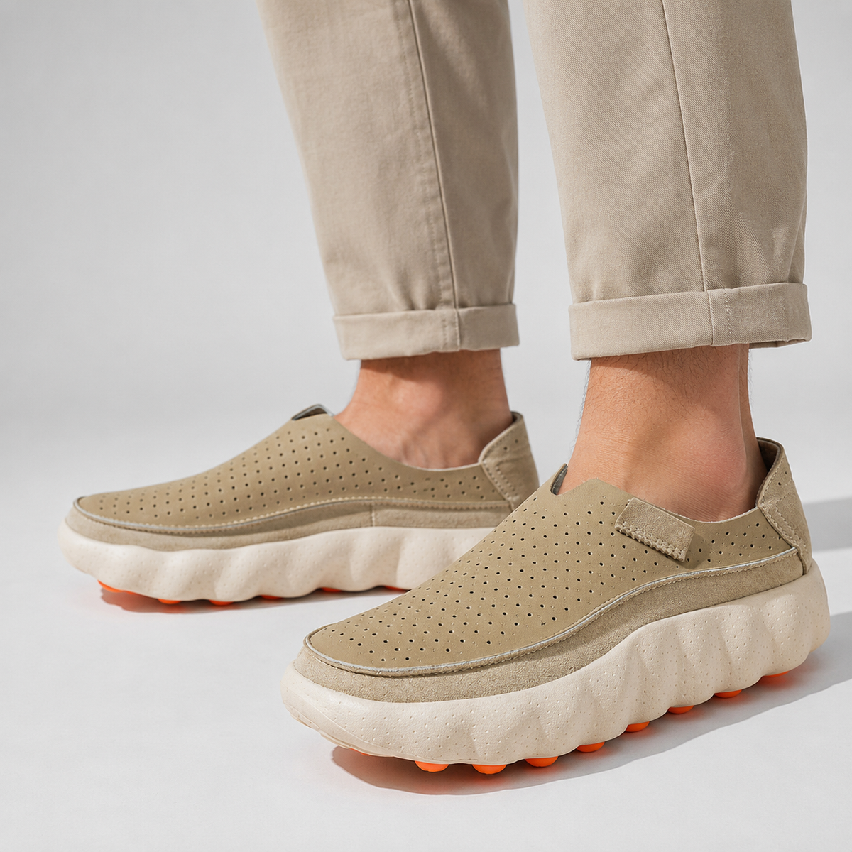 Vanilla Bean Cushion Slip-Ons