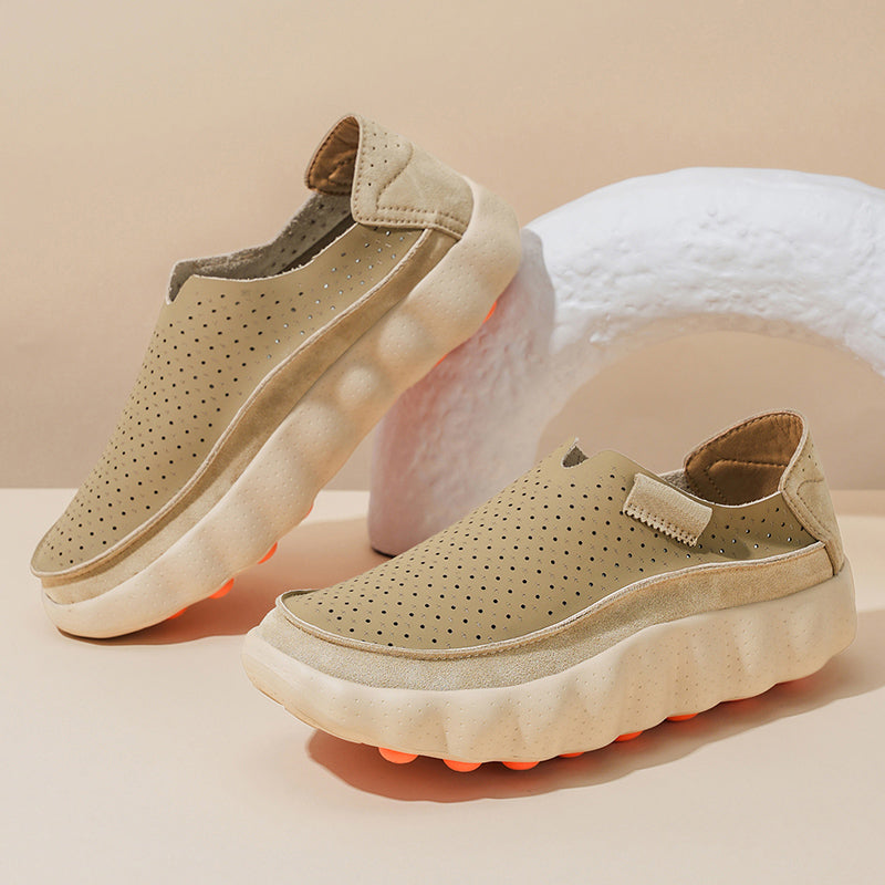 Vanilla Bean Cushion Slip-Ons