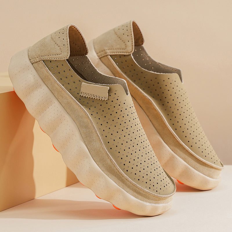 Vanilla Bean Cushion Slip-Ons