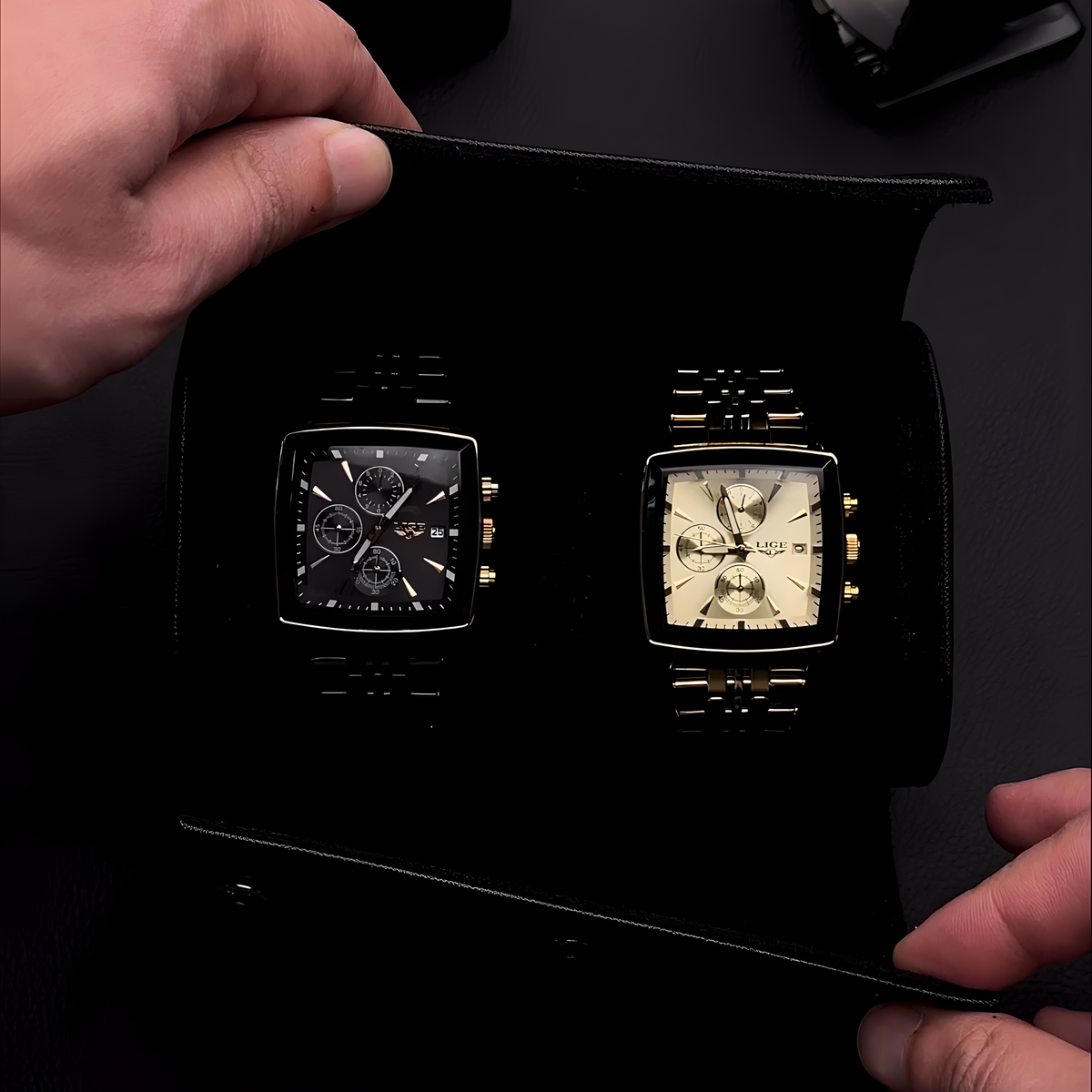 Viridian Square Quartz Watch