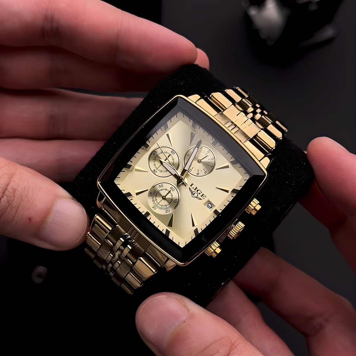 Viridian Square Quartz Watch