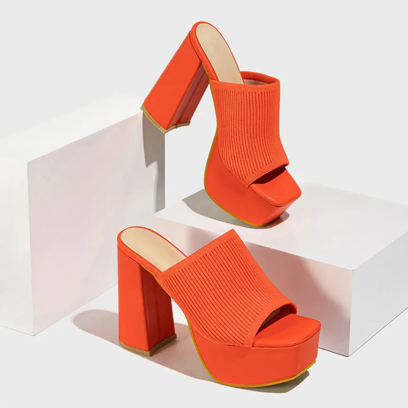 AVA Block Heels