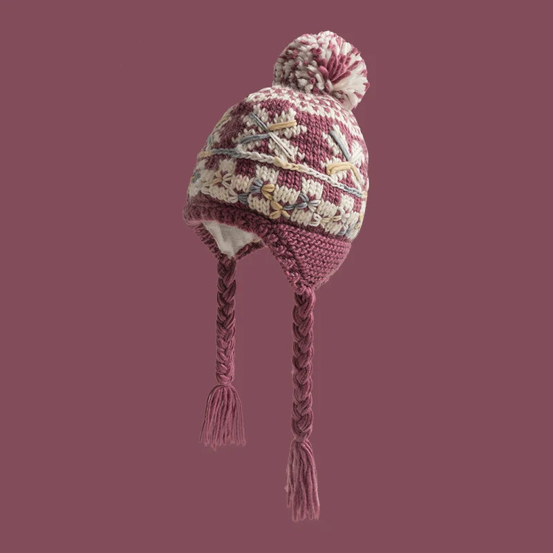 Nordic Knit Trapper Hat