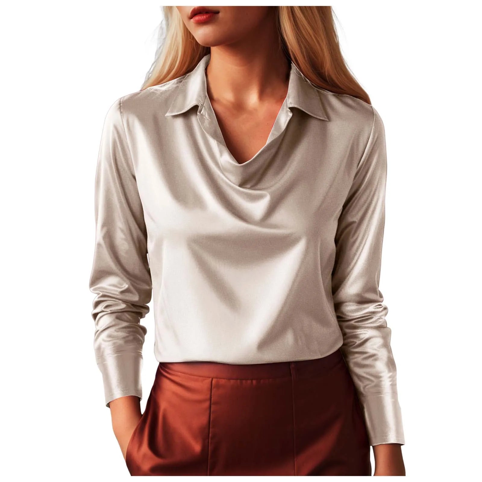 Sylvia Satin Shirt