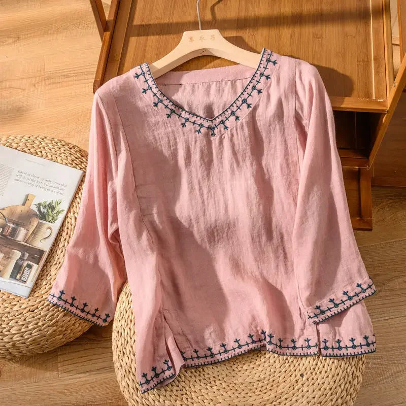 The Mireille Blouse