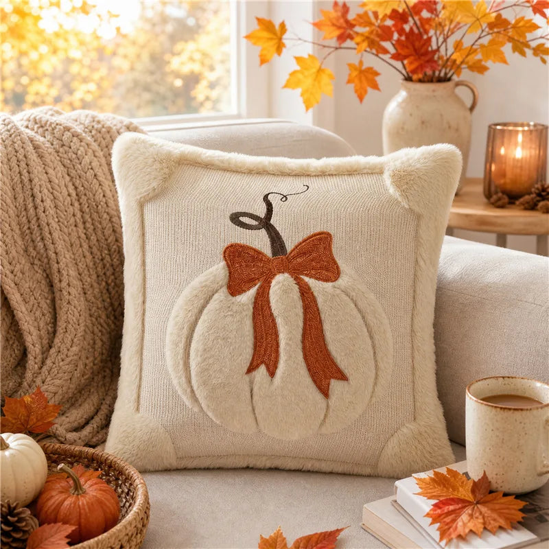 Enchanted Harvest Bow Cushion