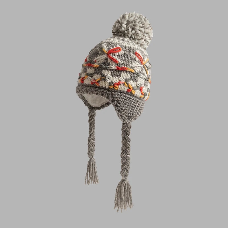 Nordic Knit Trapper Hat
