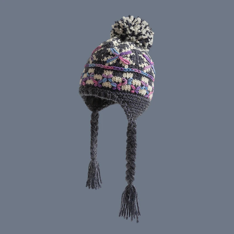 Nordic Knit Trapper Hat