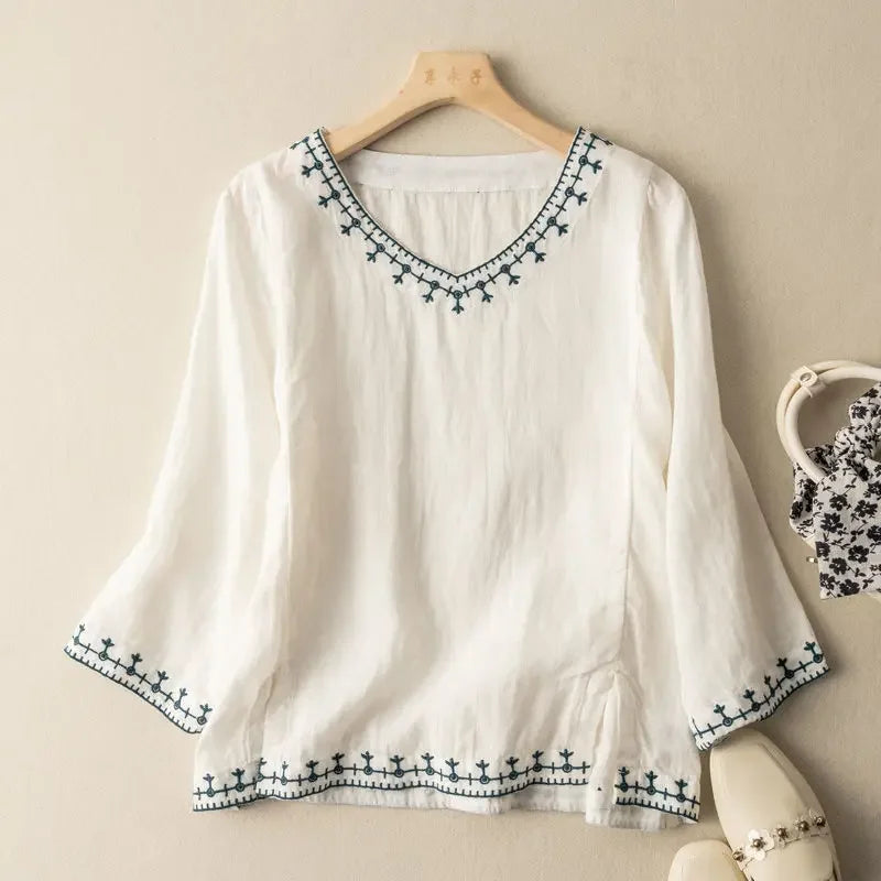 The Mireille Blouse
