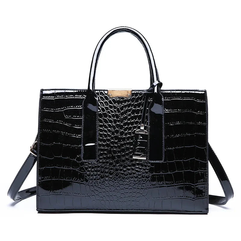 Milena Croc Handbag