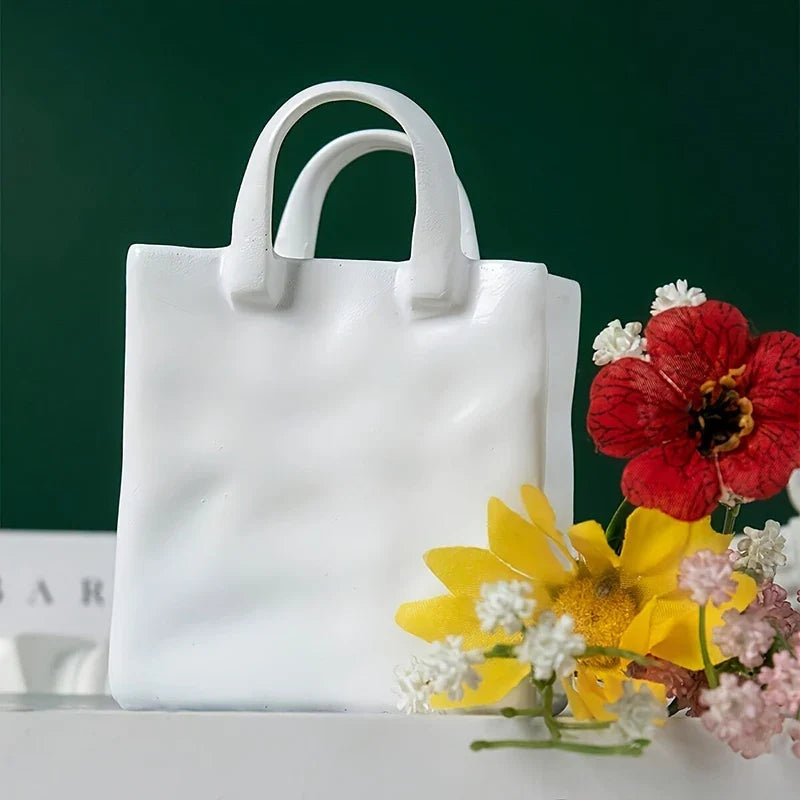 Bloom Handbag Ceramic Vase