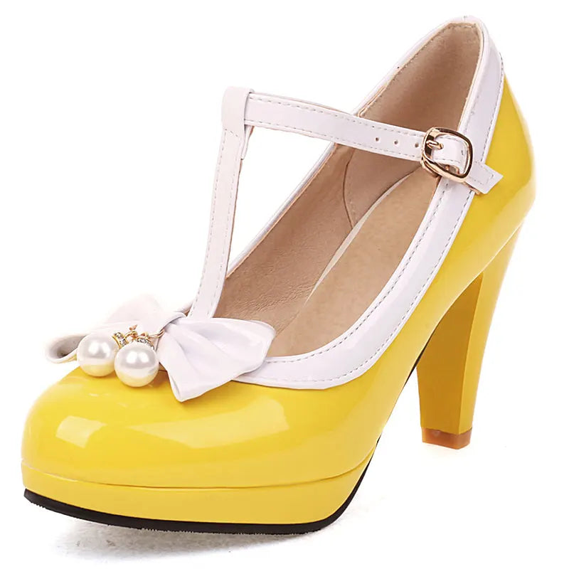 Evelyn Bow Heels