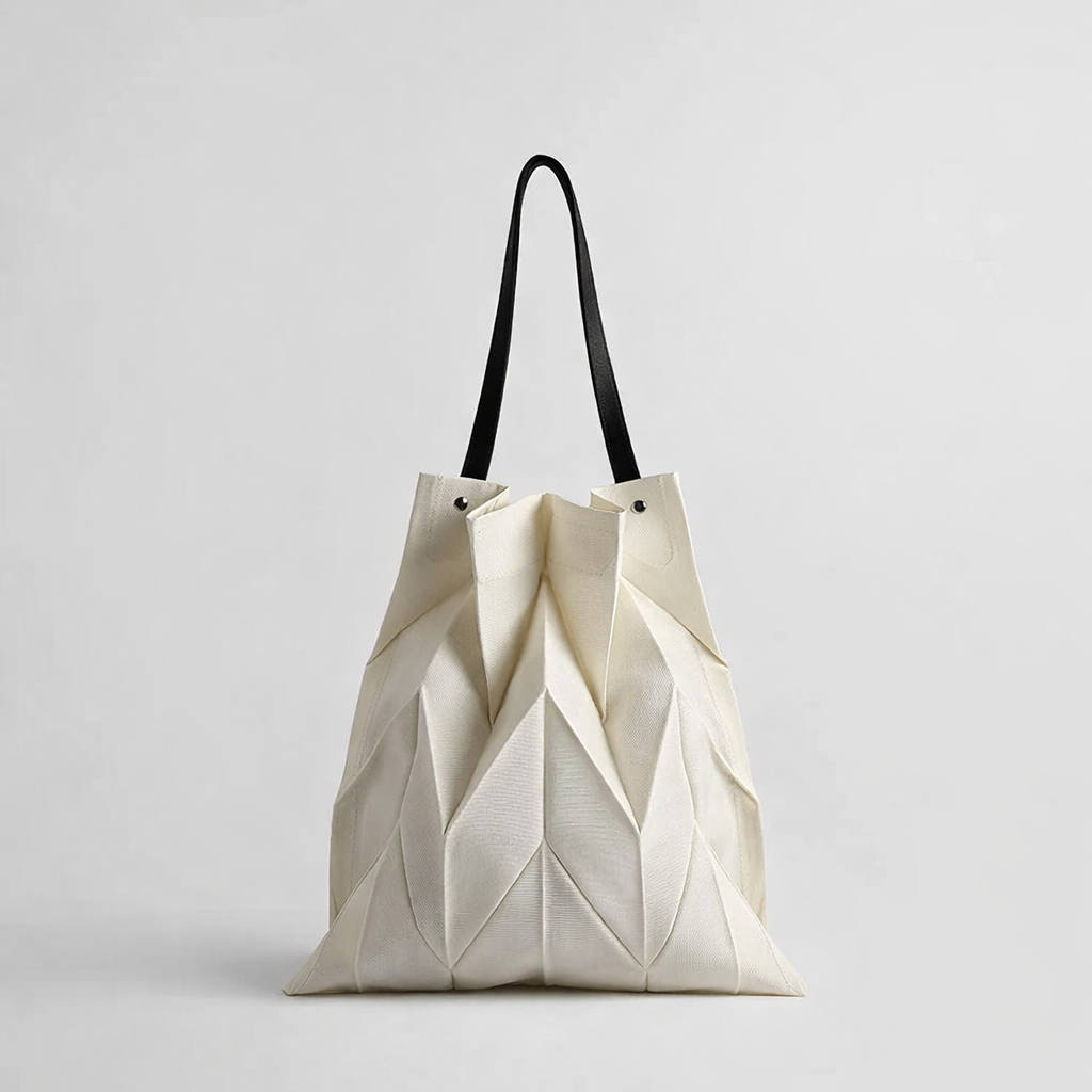 Bianca Pleat Tote Bag